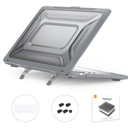 ENKAY RUGGED Védőkészlet Apple MacBook Pro 13" A2251 / A2289 / A2338 szürke