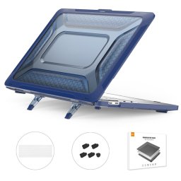 ENKAY RUGGED Védőkészlet Apple MacBook Pro 13" A2251 / A2289 / A2338 kék számítógéphez