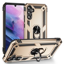 RING tok tartóval Samsung Galaxy A34 5G aranyhoz