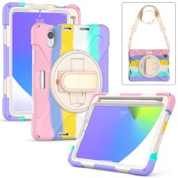 SOLID védőtok Apple iPad mini 2021 RAINBOW készülékhez