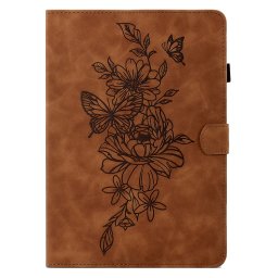 ART FLOWER Flip tok Huawei MatePad T10 / T10S barna