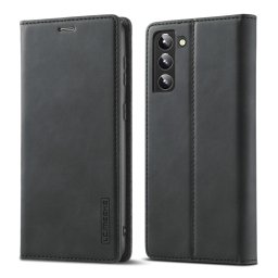 IMEEKE Wallet tok Samsung Galaxy S22 Plus 5G fekete