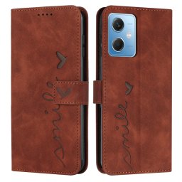 ART SMILE Pénztárca huzat vezetékkel Xiaomi Redmi Note 12 5G barna