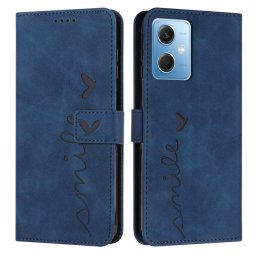 ART SMILE Pénztárca huzat vezetékkel Xiaomi Redmi Note 12 5G kék
