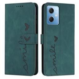 ART SMILE Pénztárca huzat vezetékkel Xiaomi Redmi Note 12 5G zöld