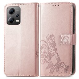 ART FLOWERS Pénztárcahuzat Xiaomi Poco X5 5G világos rózsaszín