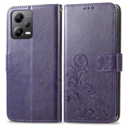 ART FLOWERS Pénztárcahuzat Xiaomi Poco X5 5G lila