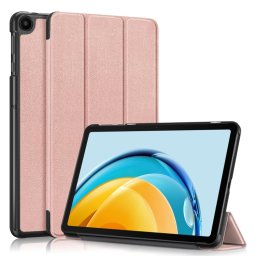 LEATHER Flip tok Huawei Matepad SE rose gold készülékhez
