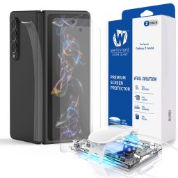 WHITE STONE DOME GLASS UV üveg Samsung Galaxy Z Fold 4 5G - 2 db