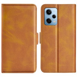 SIDE Wallet tok Xiaomi Redmi Note 12 Pro 5G telefonhoz világosbarna
