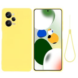 RUBBER Xiaomi Redmi Note 12 Pro 5G / Poco X5 Pro 5G védőburkolat sárga