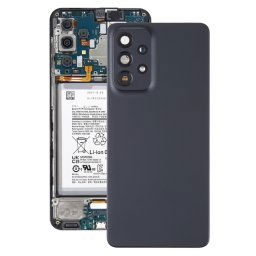 Eredeti Hátlap (akkumulátor fedél) Samsung Galaxy A33 5G fekete