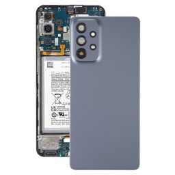 Eredeti Hátlap (akkumulátor fedél) Samsung Galaxy A73 5G fekete