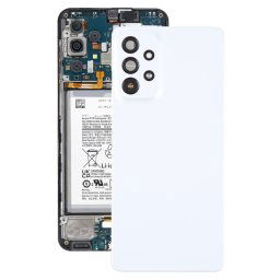 Eredeti Hátlap (akkumulátor fedél) Samsung Galaxy A73 5G fehér
