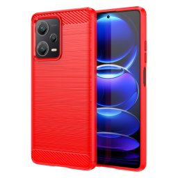 FLEXI TPU burkolat Xiaomi Redmi Note 12 Pro készülékhez + 5G piros