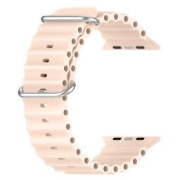 OCEAN szíj Apple Watch Ultra 1 / 2 (49 mm) / 9 / 8 / 7 (45 mm) / 6 / SE / 5 / 4 (44 mm) / 3 / 2 / 1 (42 mm) rózsaszín