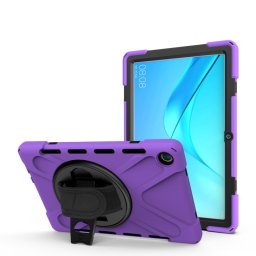 SOLID Tartós borító Huawei MediaPad M5 10.8 lila telefonhoz