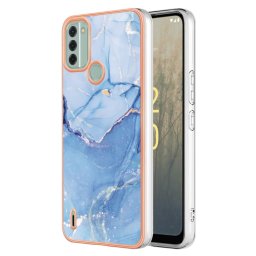 IMD MARBLE Védőburkolat Nokia C31 BLUE