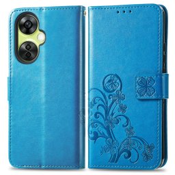 ART FLOWERS Pénztárcahuzat One Plus Nord CE 3 Lite 5G kék