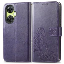 ART FLOWERS Pénztárcahuzat One Plus Nord CE 3 Lite 5G lila