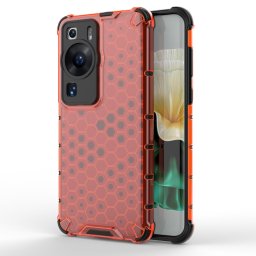 HONEYCOMB Huawei P60 Pro védőburkolat piros