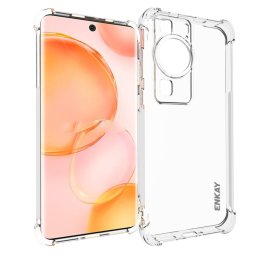 ENKAY AIRBAG Extra strapabíró burkolat Huawei P60 Pro átlátszóhoz