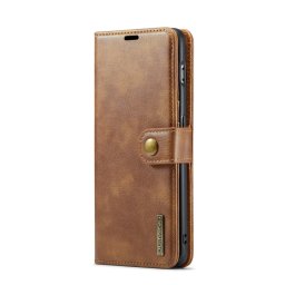 DG.MING Pénztárca huzat 2in1 One Plus 11 5G barna