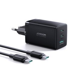 JOYROOM TCG01 Hálózati töltő + USB Type-C kábel 1,2 m fekete