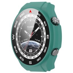 PC TELJES BORÍTÁS Műanyag borítás üveggel Huawei Watch Ultimate zöld