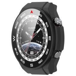 PC TELJES BORÍTÁS Műanyag borítás üveggel Huawei Watch Ultimate fekete