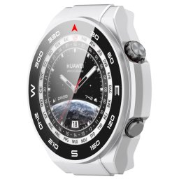 PC TELJES BORÍTÁS Műanyag borítás üveggel Huawei Watch Ultimate ezüst