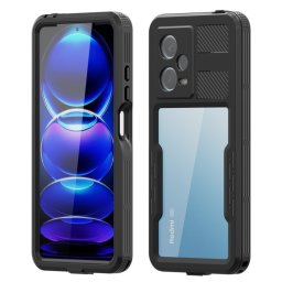 RED PEPPER Kétoldalas burkolat Xiaomi Redmi Note 12 Pro 5G fekete