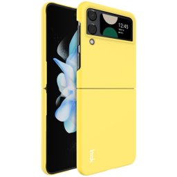IMAK JS-2 Műanyag borítás Samsung Galaxy Z Flip 4 5G sárga