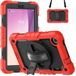 SOLID 360 borító Lenovo Tab M8 4. generációs (4. generációs) piros