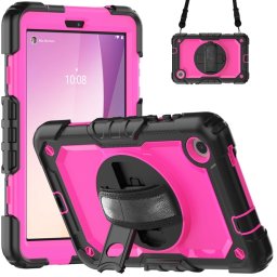 SOLID 360 borító Lenovo Tab M8 4. generációs (4. generációs) rózsaszín