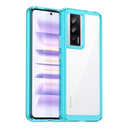CRYSTAL Védőburkolat Xiaomi Poco F5 Pro készülékhez sötétkék