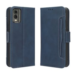 SLOT pénztárca tok Nokia C32 kék