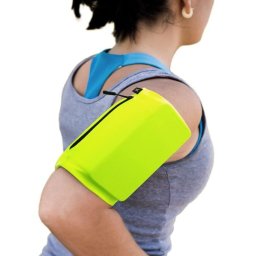 ARMBAND Sport mobiltelefon tok zöld