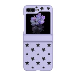 STARRY Műanyag borítás Samsung Galaxy Z Flip 5 5G lila telefonhoz