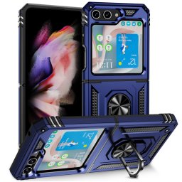 RING Védőburkolat tartóval Samsung Galaxy Z Flip 5 5G kék