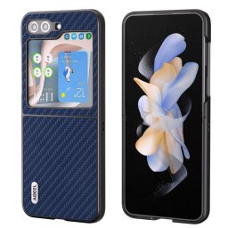 ABEEL CARBON Műanyag borítás Samsung Galaxy Z Flip 5 5G sötétkék