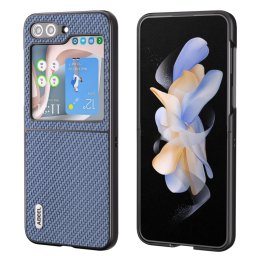 ABEEL CARBON Műanyag borítás Samsung Galaxy Z Flip 5 5G világoskék
