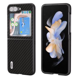 ABEEL CARBON Műanyag borítás Samsung Galaxy Z Flip 5 5G fekete