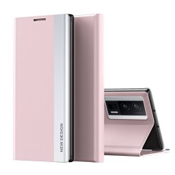 SLEEP CASE Flip tok Xiaomi Poco F5 Pro rózsaszín