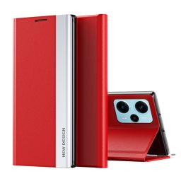 SLEEP CASE Flip tok Xiaomi Poco F5 piros