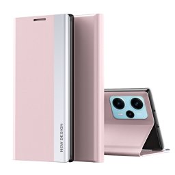 SLEEP CASE Flip tok Xiaomi Poco F5 rózsaszín