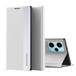 SLEEP CASE Flip tok Xiaomi Poco F5 ezüst