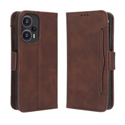 SLOT Pénztárcahuzat Xiaomi Poco F5 barna