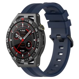RUBBER Szilikon szíj Huawei Watch Buds / GT3 SE / GT3 Pro 46mm sötétkék