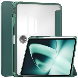 CRYSTAL Flip tok One Plus Pad sötétzöld